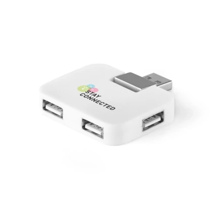 JANNES. HUB z 4 portami USB-A z ABS (NPS-97318-103)