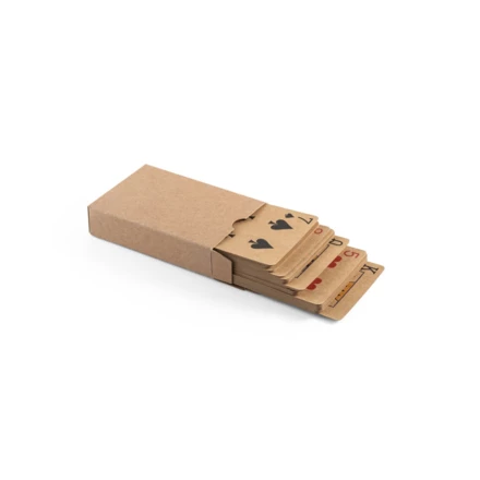 FISCHER. Talia 54 klasycznych kart z papieru kraft, z certyfikowanego materiału FSC™ i innych kontrolowanych materiałów (NPS-98149-103)