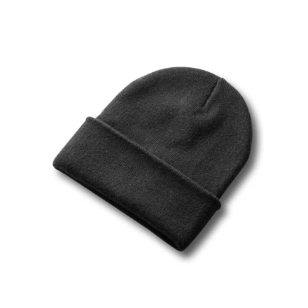 CARL. Recycled polyester (100% rPET) double-layered soft knit unisex beanie (NPS-99038-103)