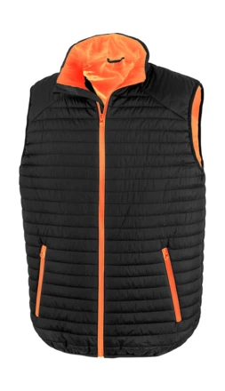 black, orange