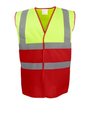 fluo yellow, red