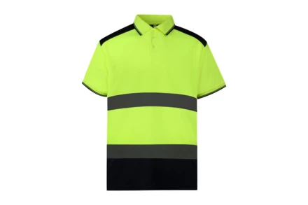 fluo yellow, navy