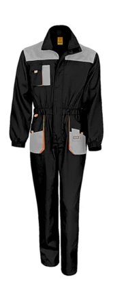black, grey, orange