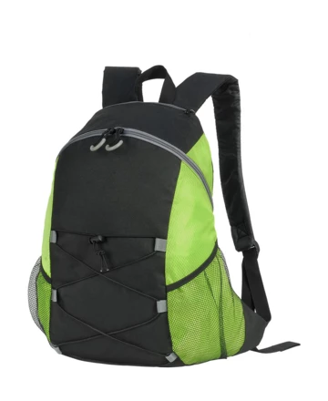 black, lime green