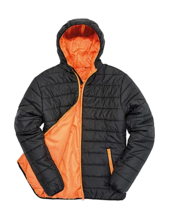 black, orange