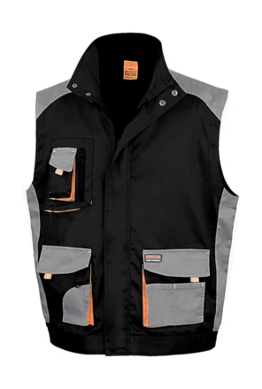 black, grey, orange