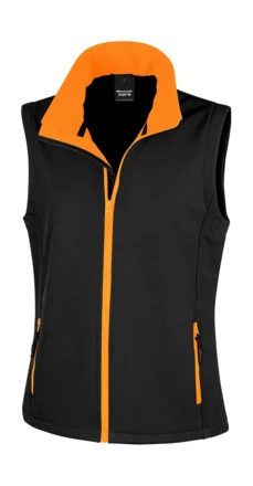 black, orange