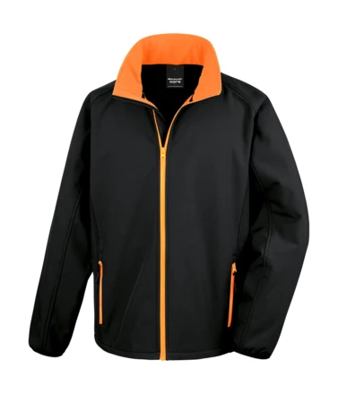 black, orange