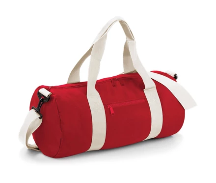 classic red, off white