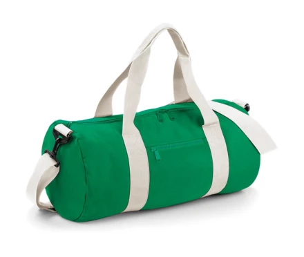 kelly green, off white