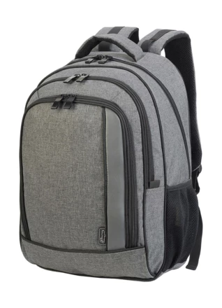 grey melange, black