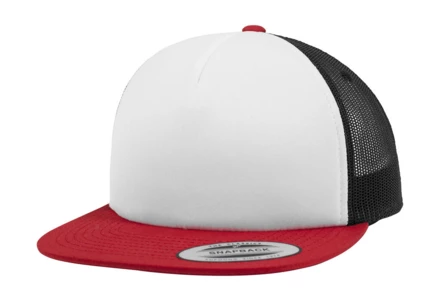 red, white, black