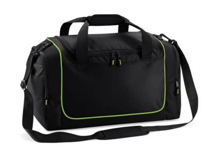 black, lime green