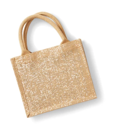 Mini torba z juty Shimmer (NFR-635280160)