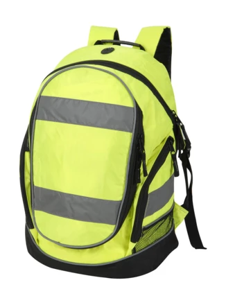 hi-vis yellow, black