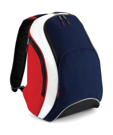 french navy, classic red, white