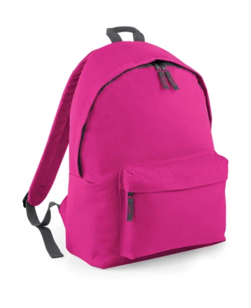fuchsia, graphite grey