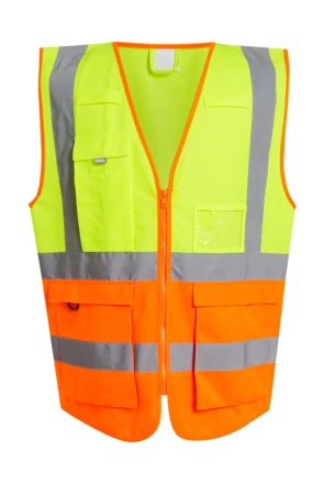 yellow, orange