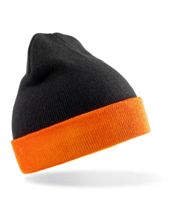 black, orange