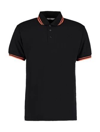 black, orange