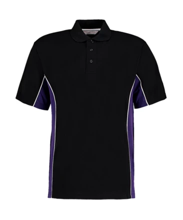 black, purple, white
