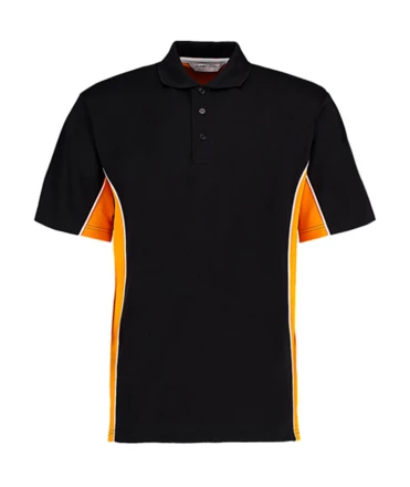 black, gold, white