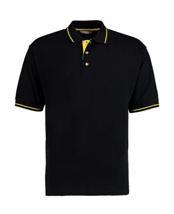 black, yellow