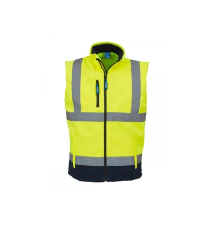 fluo yellow, navy