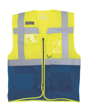 fluo yellow, royal blue
