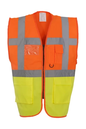 fluo orange, fluo yellow