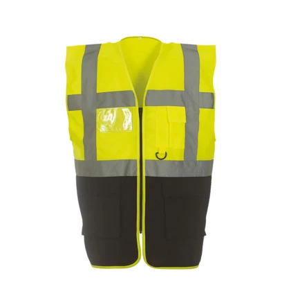 fluo yellow, black