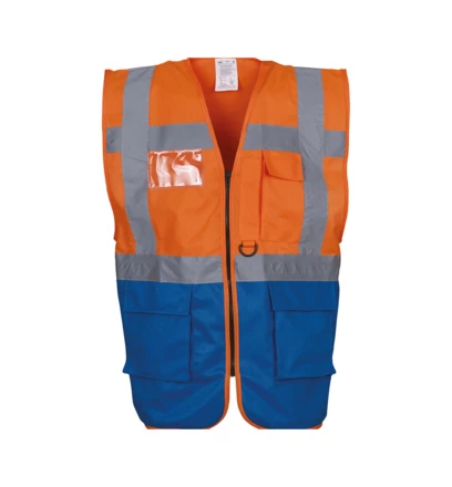 fluo yellow, royal blue