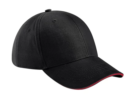 black, classic red
