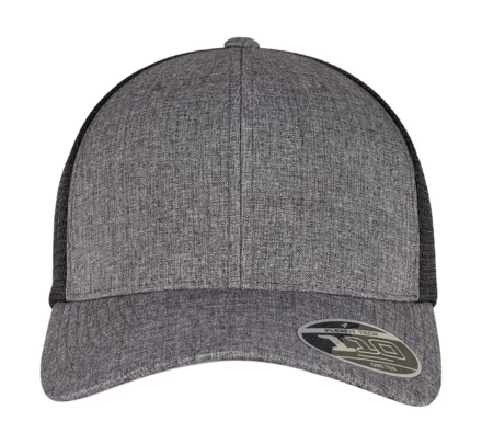 melange charcoal, black