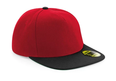 classic red, black