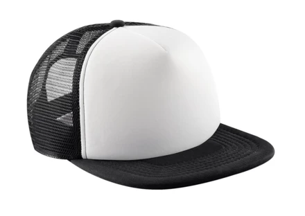 black, white