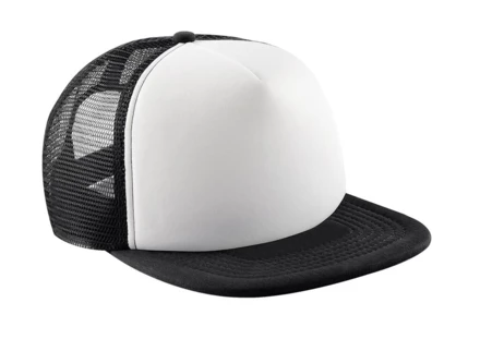 black, white