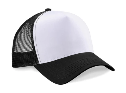 black, white