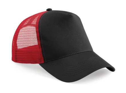 black, classic red