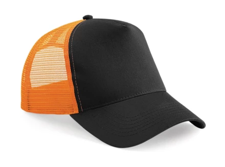 black, orange