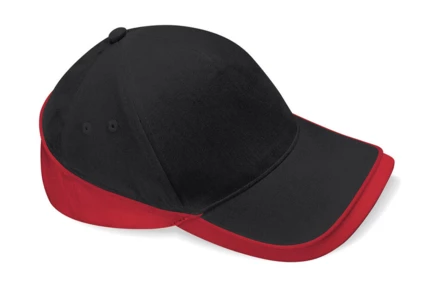 black, classic red