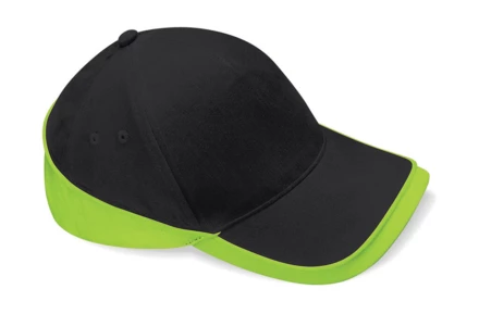 black, lime green