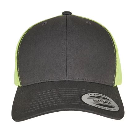 charcoal, neon green