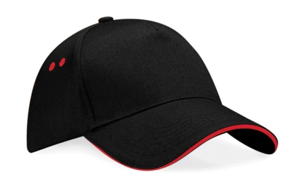 black, classic red