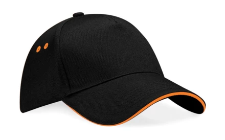 black, orange