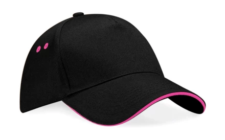 black, fuchsia