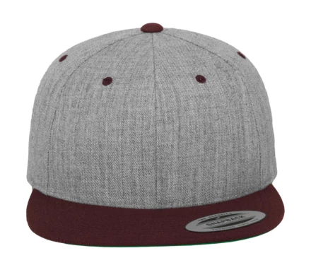 heather grey, maroon