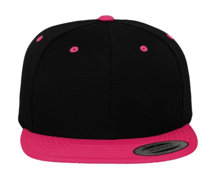 black, neon pink