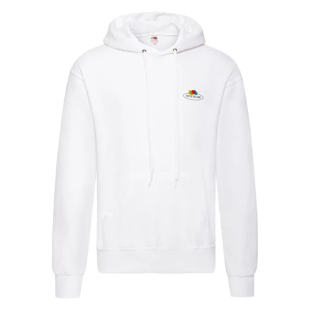 Bluza z kapturem Vintage z logo Fruit (małe) (NFR-220010003)