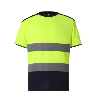fluo yellow, navy